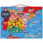 Carte d'espagne magn�tique 60 pcs (bois)