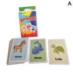 Cartes flash montessori pour enfants, apprentissage de l'anglais, jouet de mmoire educative, apprentissage ...