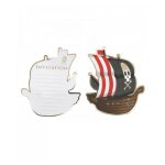 Cartes d invitation theme pirates