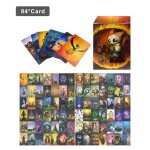 Cartes de jeu de voyage, jeu de socit, 84 pices / ensemble, pour ftes de famille