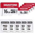 Carte mmoire 16 go lot de 5 cartes, camra plus srie, vitesse allant jusqu' 85 mo / s. idal pour ...