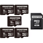 Carte mmoire 16 go lot de 5 cartes, haute vitesse de lecture allant jusqu' 85 mo / s. idal pour drone ...