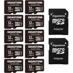 Carte mémoire 32 go lot de 10 cartes, haute vitesse de lecture allant jusqu'à 90 mo / s. idéal pour drone ... Carte mémoire 32 go lot de 10 cartes, haute vitesse de lecture allant jusqu'à 90 mo / s. idéal pour drone ...