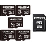 Carte m�moire 32 go lot de 5 cartes, haute vitesse de lecture allant jusqu'� 90 mo / s. id�al pour cam�ra ...