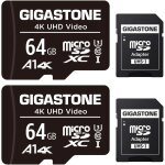 Carte mémoire 64 go lot de 2 cartes, compatible avec gopro drone caméra tablette samsung sony, haute ... Carte mémoire 64 go lot de 2 cartes, compatible avec gopro drone caméra tablette samsung sony, haute ...