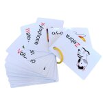 Carte de mémoire cognitive educative pour enfants et bébés, jeu de table, apprentissage de mots, alphabet ... Carte de mémoire cognitive educative pour enfants et bébés, jeu de table, apprentissage de mots, alphabet ...
