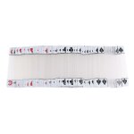 Cartes a jouer en plastique transparent imperméable a l'eau nouveauté poker index Cartes a jouer en plastique transparent imperméable a l'eau nouveauté poker index