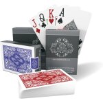 Cartes poker plastique professionnel 2 jeux de 54 cartes etanches & lavables, format poker avec index ... Cartes poker plastique professionnel 2 jeux de 54 cartes etanches & lavables, format poker avec index ...