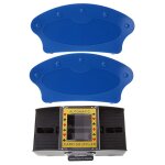 Cartes de poker shuffler automatique et supports de cartes de sige de poker lazy poker base