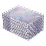 Cartes sleeves top loaders 10 protecteur de carte en plastique dur brique de carte transparente + 2 support ... Cartes sleeves top loaders 10 protecteur de carte en plastique dur brique de carte transparente + 2 support ...