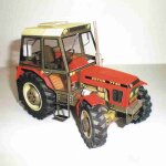 Carte de tracteur zetor tchèque 7745 ? 7211, 1:32, bricolage, modèle de voiture, jouet, ensembles manuels, ... Carte de tracteur zetor tchèque 7745 ? 7211, 1:32, bricolage, modèle de voiture, jouet, ensembles manuels, ...