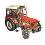 Carte de tracteur zetor tchèque 7745 ? 7211, jeu de construction de voitures, modèle de jouet, matériel ... Carte de tracteur zetor tchèque 7745 ? 7211, jeu de construction de voitures, modèle de jouet, matériel ...