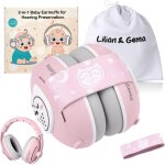 Casque anti bruit bebe 2 en 1, rglable casque bb anti bruit, casque anti bruit enfant pour moins de ...