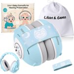 Casque anti bruit bebe 2 en 1, rglable casque bb anti bruit, casque anti bruit enfant pour moins de ...