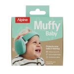 Casque anti - bruit pour bébé muffy baby sage green - vert Casque anti - bruit pour bébé muffy baby sage green - vert