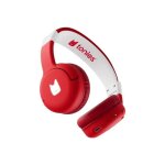 Casque bluetooth - tonies� - rouge coquelicot - limiteur de volume 85db - autonomie 40h - microphone ...