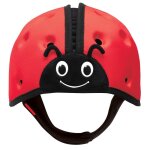 Casque de protection pour b�b�s avec mousse souple ultral�ger r�glable 7 a 24 mois rouge safehead baby ...