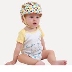 Casque de scurit anti - collision pour bb, casquette en maille de coton doux pour la tte du nouveau ...