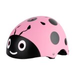 Casque de s�curit� r�glable pour enfants, coccinelle mignonne, chapeau de protection pour skateboard, ...
