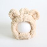 Casquette en laine pour enfants, automne et hiver, chapeau chaud pour bb, oreille de lapin, chapeau ...