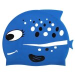 Casquette de natation elastique pour enfants de 1 a 10 ans, chapeau de douche pour filles et gar�ons