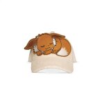 Casquette en peluche - pokemon - evoli dormant