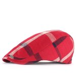 Casquettes de sport unisexes décontractées classiques pour hommes et femmes, bérets a carreaux de style ... Casquettes de sport unisexes décontractées classiques pour hommes et femmes, bérets a carreaux de style ...