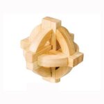Casse - tte en bois bamboo : double disque