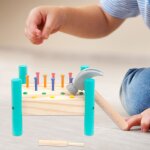 Casse - t�te en bois multifonctionnel montessori, apprentissage educatif pour tout - petits, cadeau de ...