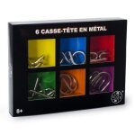 Casse - t�te en m�tal : 6 casse - t�te