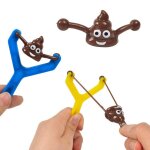Catapulte crative, 5 pices / ensemble, caca, fronde pour vent, drle, escalade murale, jouets amusants, ...