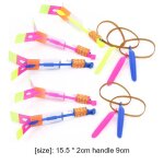 Catapulte lumineuse pour enfants, 10 pièces, flash, lumière led, extérieur, fronde, jouet rotatif, elastique, ... Catapulte lumineuse pour enfants, 10 pièces, flash, lumière led, extérieur, fronde, jouet rotatif, elastique, ...