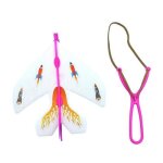Catapultes lumineuses led pour enfants, 1 pi�ce, jouet d'avion, lanceur, bricolage, planeur a echarpe, ...