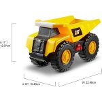 Caterpillar 82285 - camion benne plastique tough machines 25 cm sons et lumi res et vibration