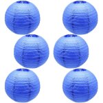 Cauc - lot de 6 lanternes en papier chinoises japonaises rondes ¿¿ suspendre pour halloween, mariage, ... Cauc - lot de 6 lanternes en papier chinoises japonaises rondes ¿¿ suspendre pour halloween, mariage, ...