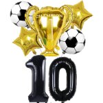 Cauc - ballon football, deco anniversaire 10 ans enfants, football ballon 10 ans anniversaire garon, ...