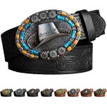 Cauc - ceintures de cowboy pour homme et femme, ceintures homme, ceinture m�di�val de en cuir avec boucle ...