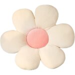 Cauc - coussin de sol, en peluche, tatami en forme de fleur, coussin d'assise confortable, pour la dcoration ...