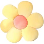 Cauc - coussin de sol, en peluche, tatami en forme de fleur, coussin d'assise confortable, pour la dcoration ...