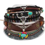 Cauc - hutb�nder, hutband aussen, cowboyh�te g�rtel, western style hutb�nder, kreatives multifunktionales ...