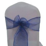 Ceinturage en organza pour dcoration de mariage, 50 / 100 pices, pour pelouse romantique, nol, fte ...