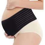 Ceinture femme enceinte 120cm noir ceinture grossesse de soutien lombaire et abdominal - ceinture de ...