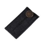 Ceinture en jean extensible pour femme enceinte obse, 1 pice, avec boucle elastique, rglage de l'extension ...