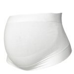 Ceinture de maintien de grossesse blanche en coton