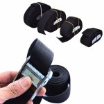 Ceinture en mtal noir pour hommes, sangles en nylon, sangle d'attache de camra, sac a bagages, 1 pices, ...