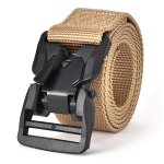 Ceinture en nylon a boucle magntique pour hommes, equipement de sport de plein air multifonctionnel, ...