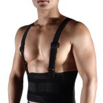 Ceinture de soutien de taille rglable hommes lombaire fitness haltrophilie ceinture de course avec ...