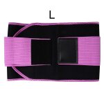 Ceinture de sudation multifonctionnelle et elastique pour la musculation (23 x 117 cm)