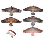Cerf - volant aigle plat 1m avec ligne de 30 mètres, oiseaux volants, jouets d'extérieur, jouets de jardin ... Cerf - volant aigle plat 1m avec ligne de 30 mètres, oiseaux volants, jouets d'extérieur, jouets de jardin ...