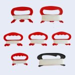 Cerf - volant volant en forme de d, 100m / 50m, en plastique polyester blanc, planche de ligne, accessoires ...
